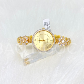 Lắc Đồng Hồ Nữ Kết Tấm Viền 6 Hoa