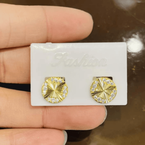 Bông Tai Mặt Tròn