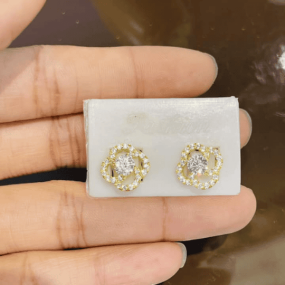 Bông Tai Hoa Hồng